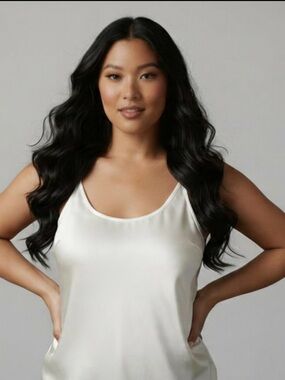 Banana Republic 100% Ivory SILK Camisole